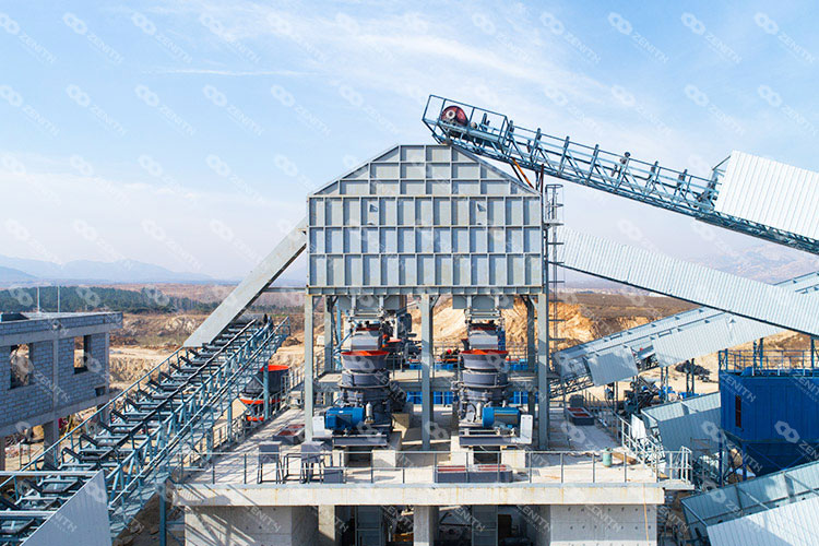 1500t/h Granite Waste Reprocessing Plant image3